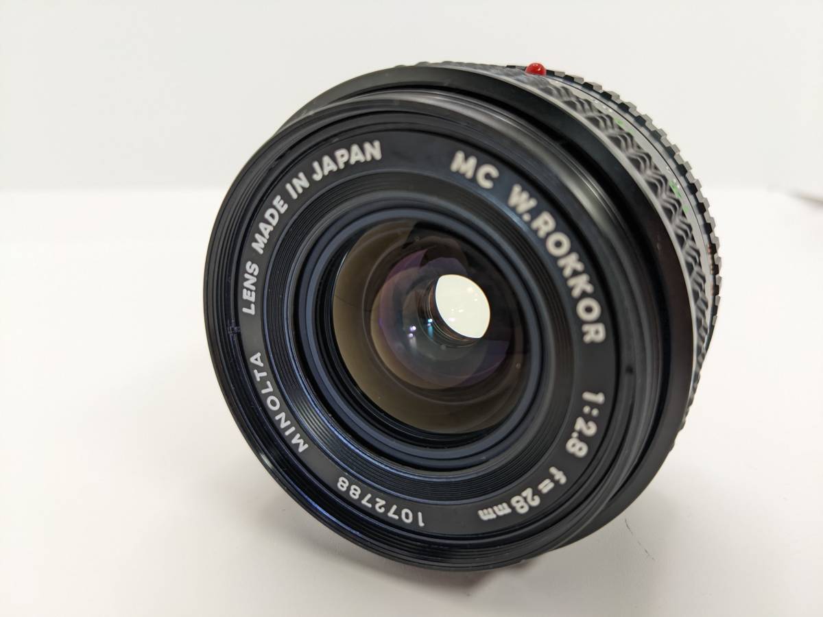 MC 公式通販 ミノルタ 28mm MINOLTA -SI 35mm W. F⁄2.8 f3.5 ROKKOR-SG -