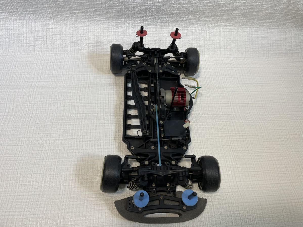 ジャンク品 部品取り ラジコン シャーシ プロポ タイヤ等 タミヤ TA-05 シャーシ 部品取り TA05 サーボ・モーター・タイヤ