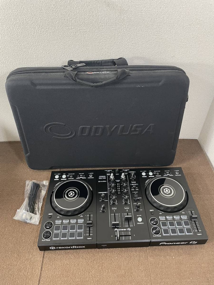定番人気，人気SALE Y1278 現状品 Pioneer DJコントローラー DDJ-400 2019年製 通電確認済み(DJコントローラー)｜売買されたオークション情報、yahooの商品情報をアーカイブ公開 - オークファン DJコントローラー