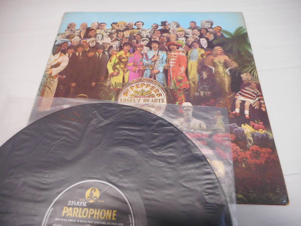 レコード Sgt. Pepper's Lonely Hearts UKオリジ MONO