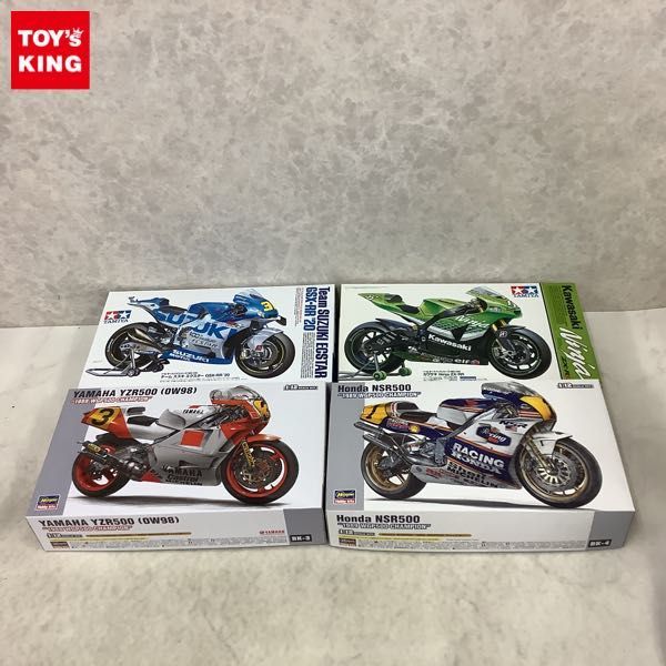 1円〜 タミヤ 等 1/12 カワサキ Ninja ZX-RR チーム スズキ エクスター