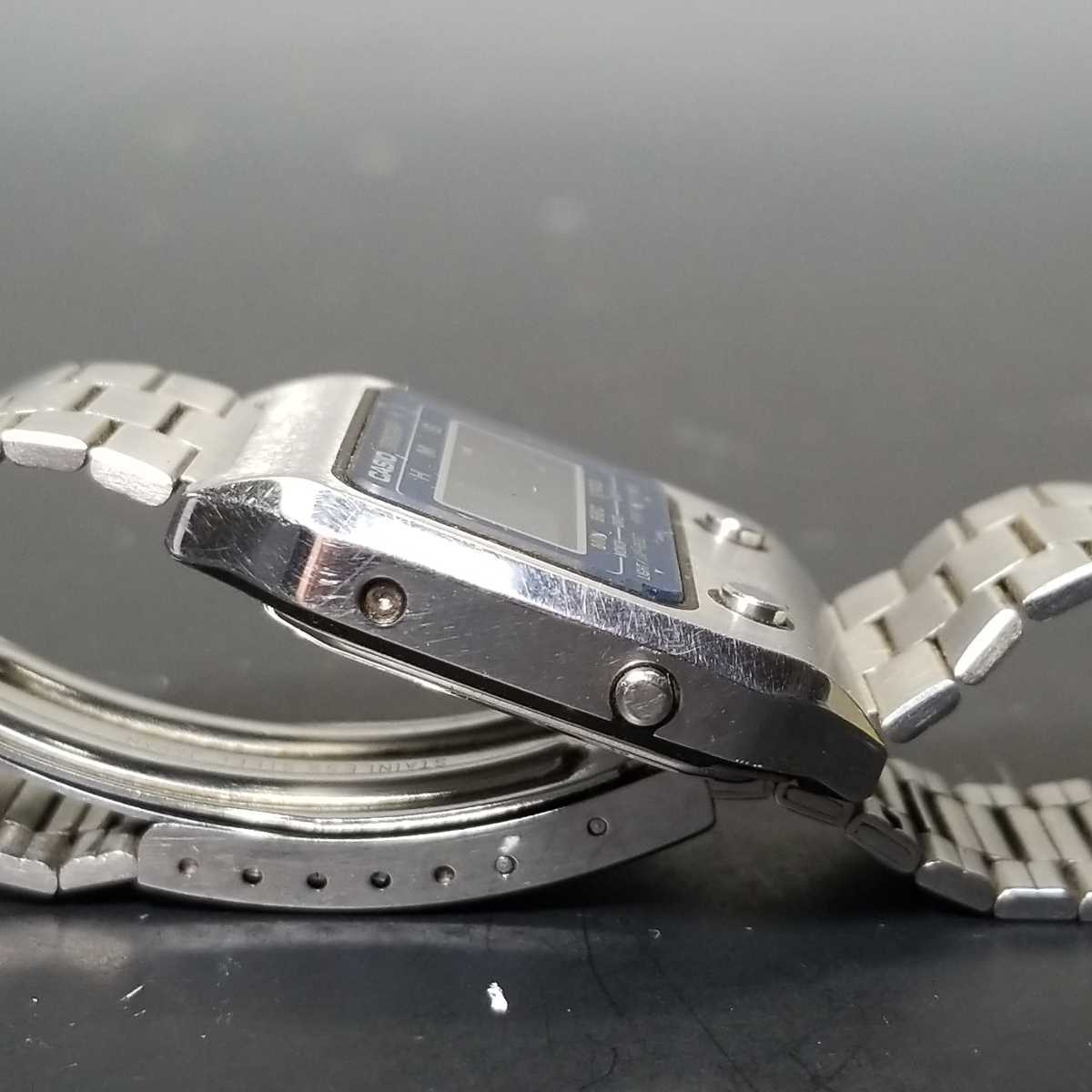 891同梱NG CASIO CHRONOGRAPH デジタル 腕時計 55QS-24 クォーツ SS 