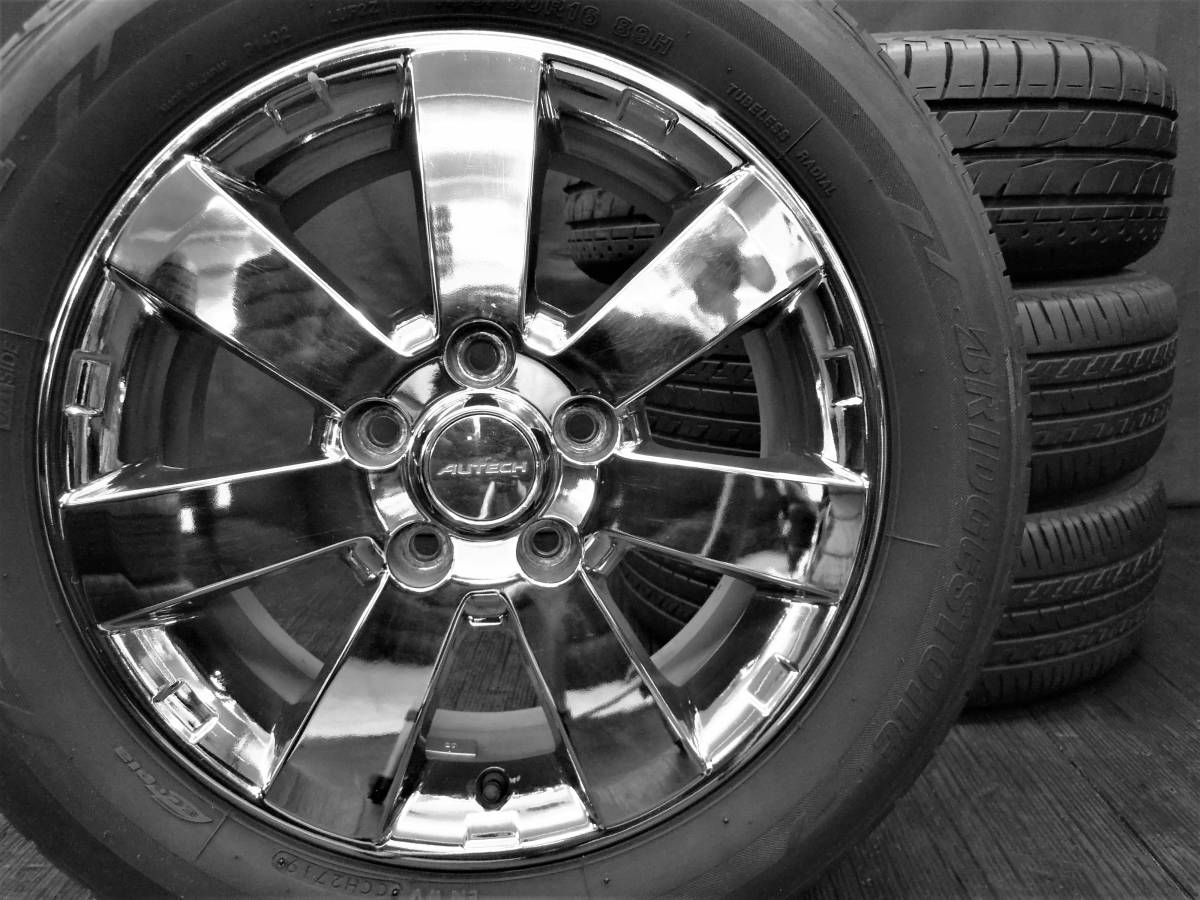 AUTECH オーテック メッキホイール 日産純正 235⁄50R18 ☆希少・美品 