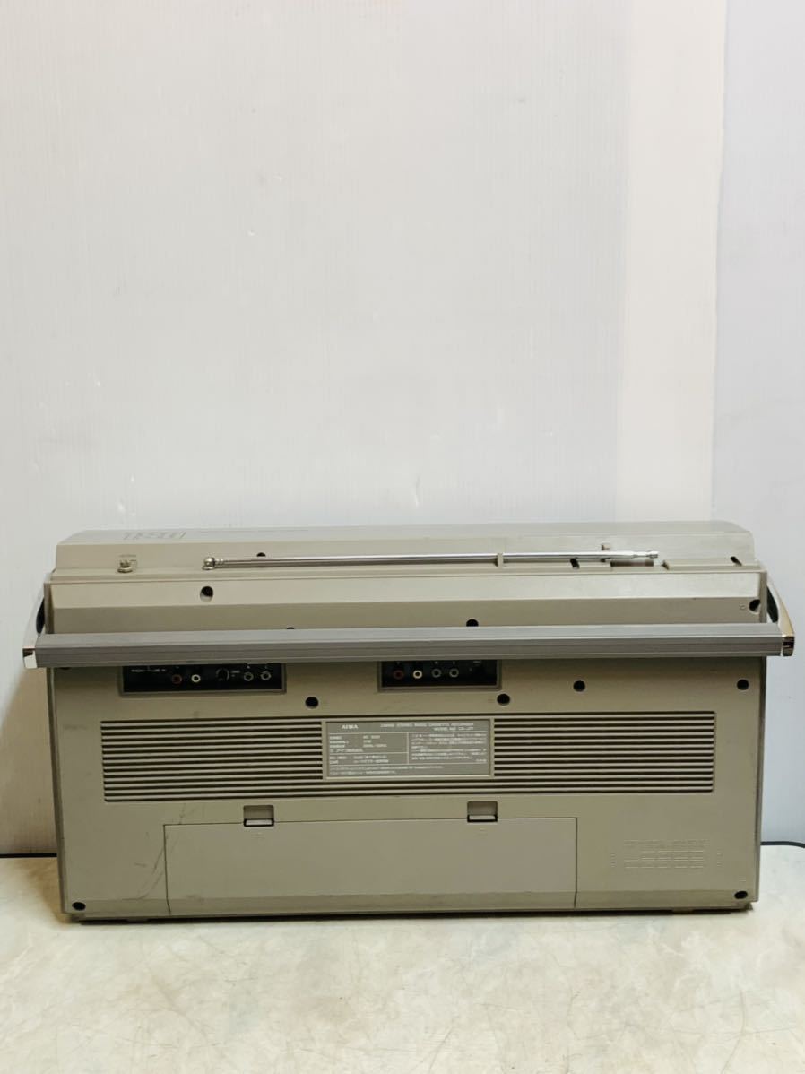 AIWA アイワ 昭和レトロ ラジカセ CS-J77 日本製品 AIWA アイワ CS-J77