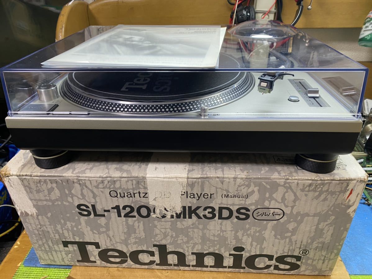 Technics :SL-1200D +SHURE SC35C ターンテーブル Technics DJ Shure