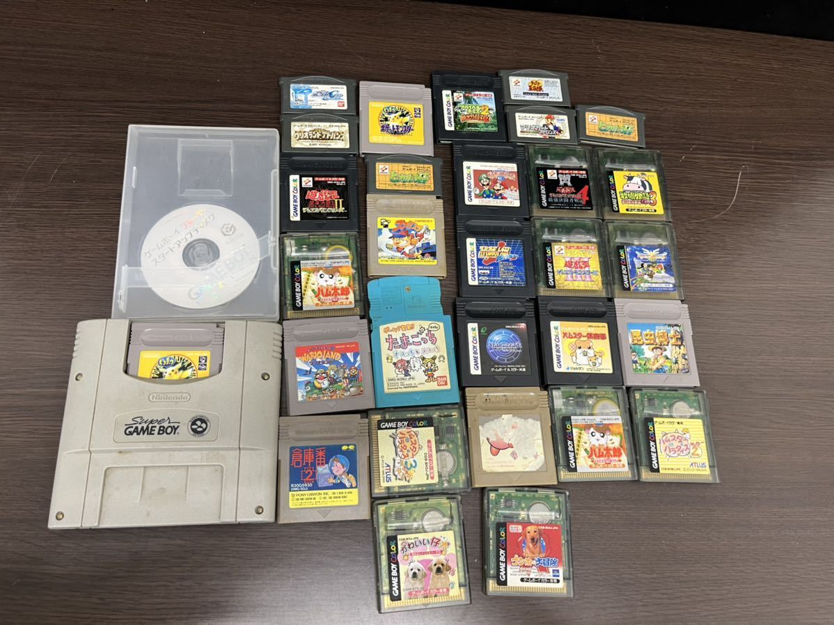 人気セール，新品 ゲームボーイカラー ソフトまとめ売り ゲームボーイ ゲームボーイアドバンス ゲームソフト たまごっち 遊戯王 星のカービィ他 ジャンク(その他)｜売買されたオークション情報、yahooの商品 タイトル