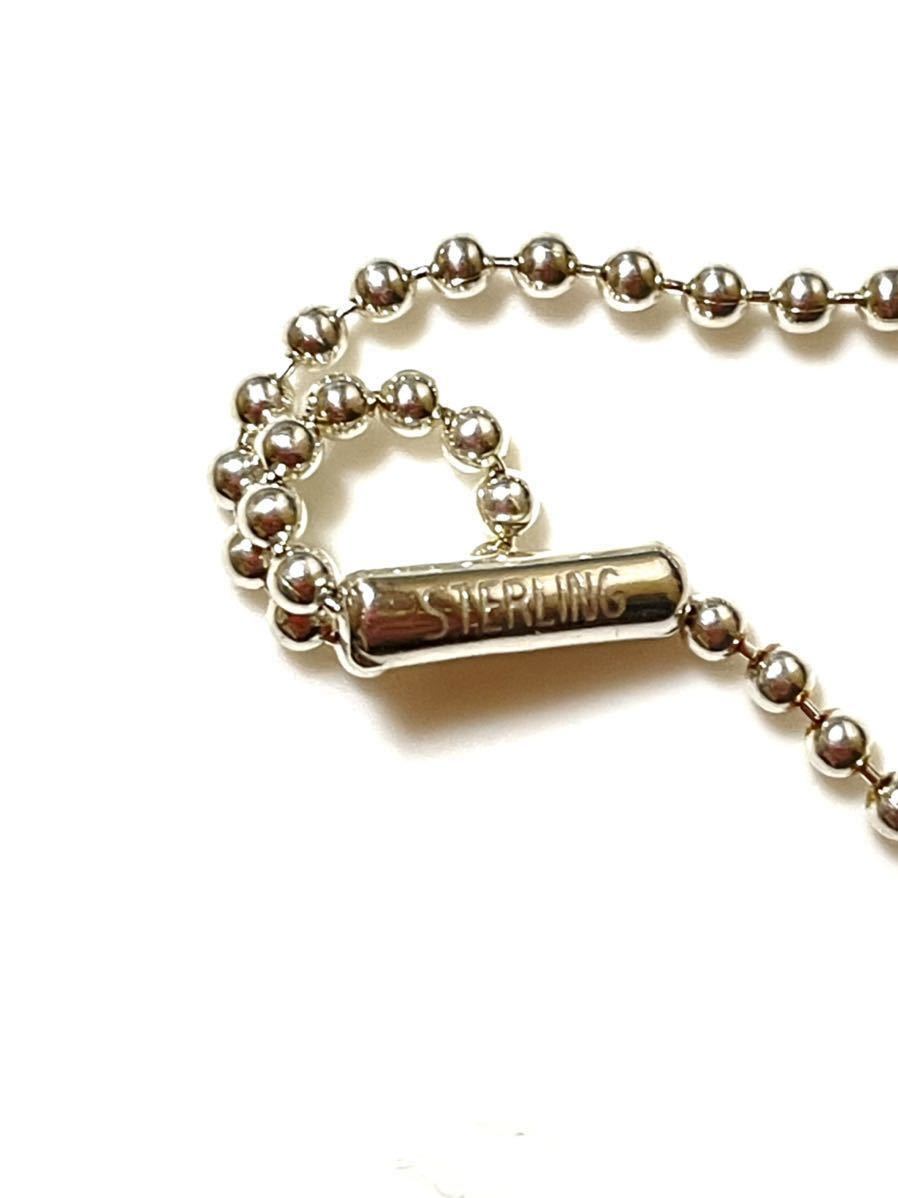 CHROME HEARTS BALL CHAIN NECKLACE 20nch クロムハーツ ボール