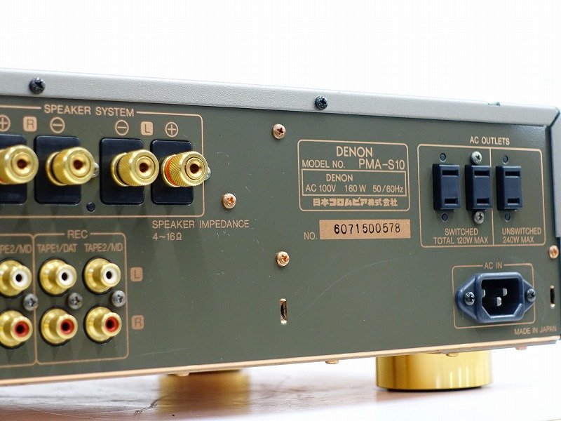 DENON - DENON pma 「denon Yahoo!オークション | デンオン s10