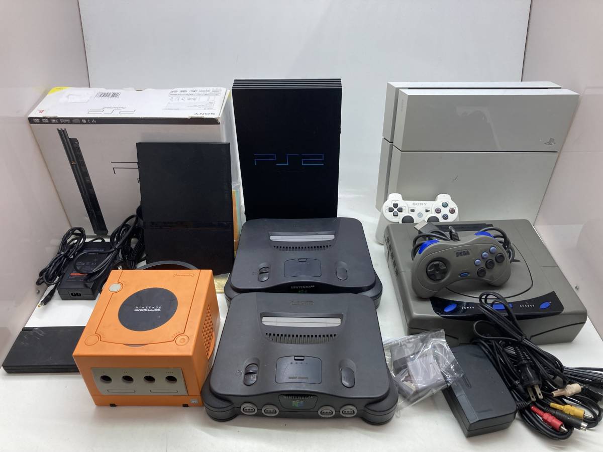 送料無料，大人気 1364 1円~ 色々なゲーム機本体 まとめ N64/GC/セガサターン/PS2/PS4 動作未確認 ジャンク品(その他)｜売買されたオークション情報、yahooの商品情報をアーカイブ公開 - オークファン その他