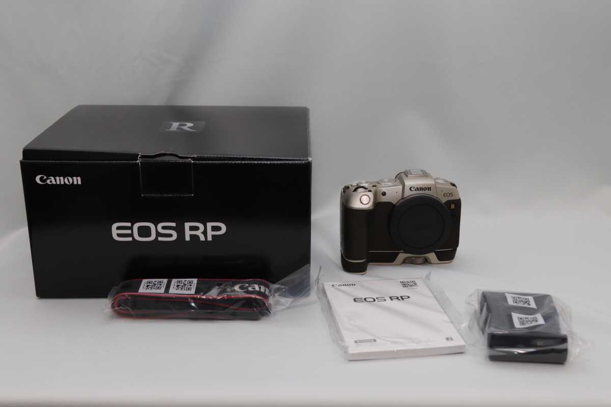 canon eos RP ゴールド グリップ付 EOS ゴールド RP ほぼ新品 箱付 RP用