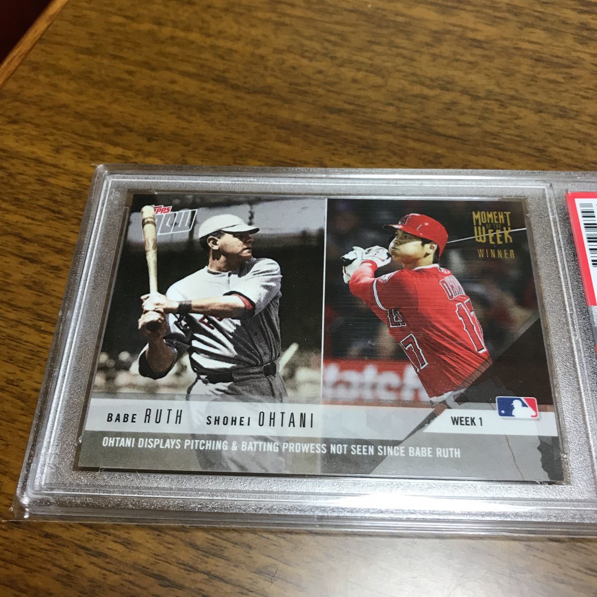 PSA 9 MINT 鑑定済] 大谷翔平 MLB ルーキーカード RC 2018 TOPPS GOLD