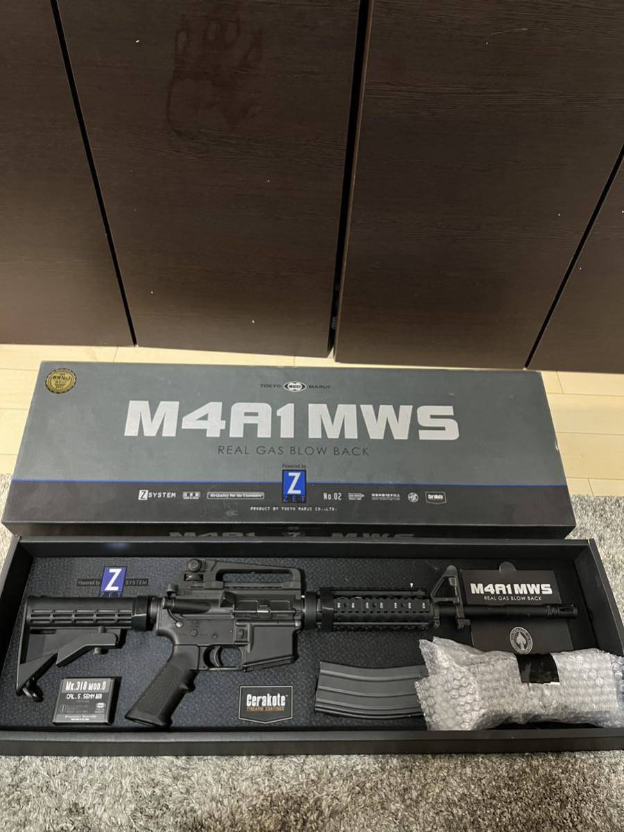 東京マルイ M4A1MWS ガスブローバック(中古品) (東京マルイ 東京マルイ M4A1MWS ガスブローバック(中古品) (東京マルイ