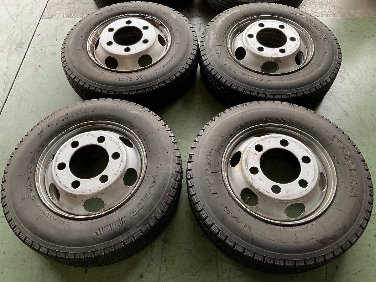 エルフ NPR85 純正 17.5インチ スチールホイール 鉄 タイヤ付き 