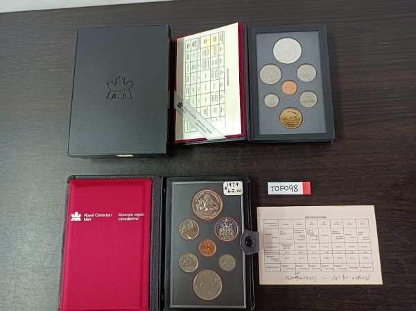 カナダ国旗40周年記念 プルーフ貨幣セット 2005年 カナダ 1ドル Canada 0 Etsy 日本 1979年カナダ銀貨 - coin