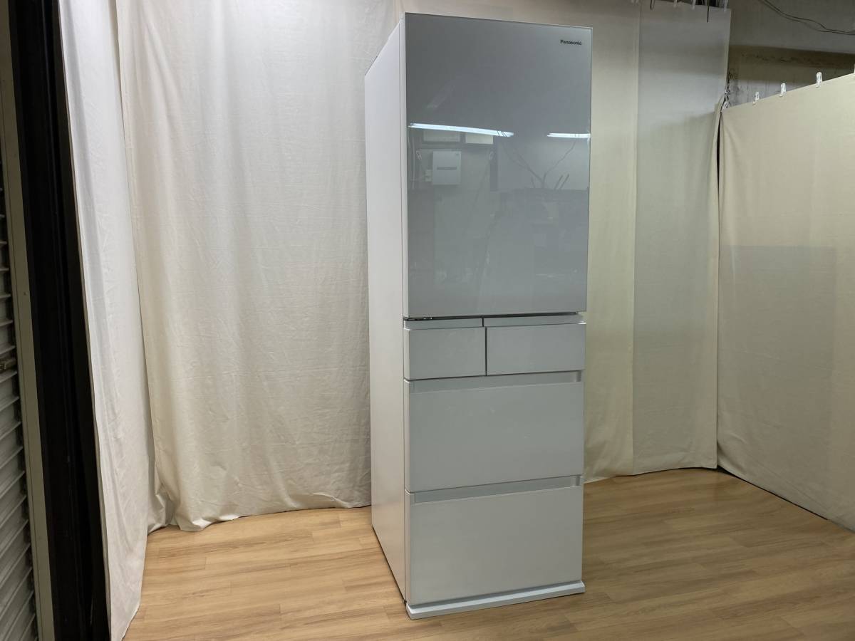 限定セール，セール ME191 Panasonic パナソニック NR-E457PXL-W 冷凍冷蔵庫 2021年製 450L 取扱説明書(400リットル～)｜売買されたオークション情報、yahooの商品情報をアーカイブ公開 - オークファン 400リットル～