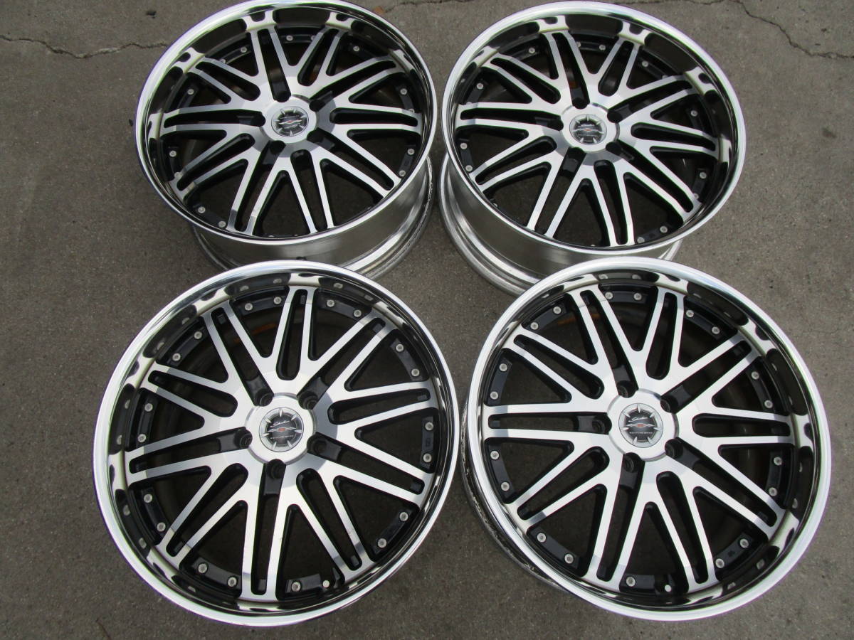 AMEシャレンXG-23☆19×8.5J+38クラウンアルファードヴェルファイア 