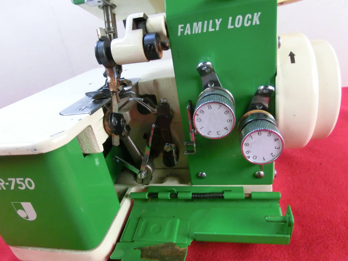 ジャノメ FR-750 ファミリーロック ロックミシン JANOME - FAMILY