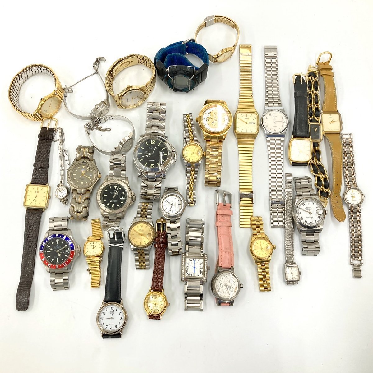 CASIO 時計 セット★ジャンクまとめ★Y19 SEIKO CITIZEN CASIOなど腕時計 1円スタート 腕時計まとめジャンク品
