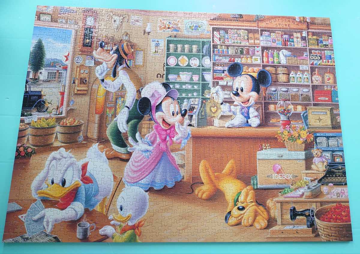 ディズニー 1000ピース ジグソーパズル 廃盤 テンヨー | レア 
