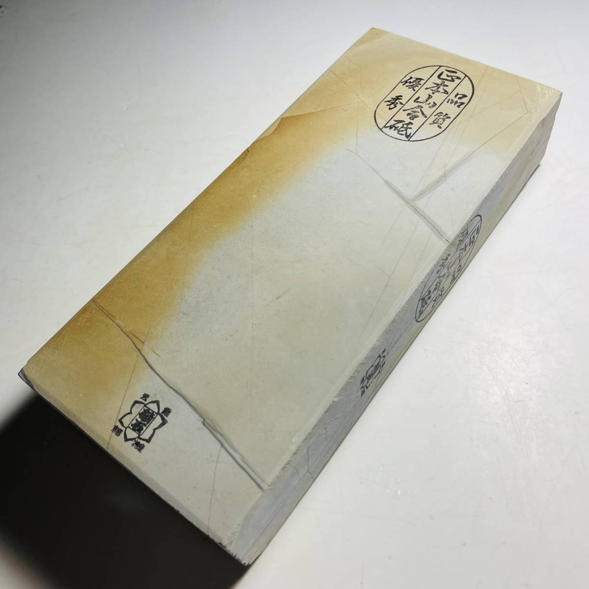 天然砥石　正本山　水木原曇り巣板　三十切　1180g 天然砥石 正本山合砥 巣板系 30型幅広 上物 1801g 仕上げ砥石 ／鉋鑿