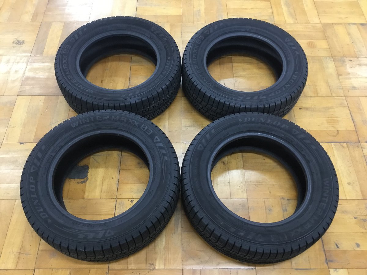 2020年製 DANLOP WINTER MAXX 03 スタッドレス 215/60R16 タイヤのみ　4本 　　　　2G9-2　　102007 市