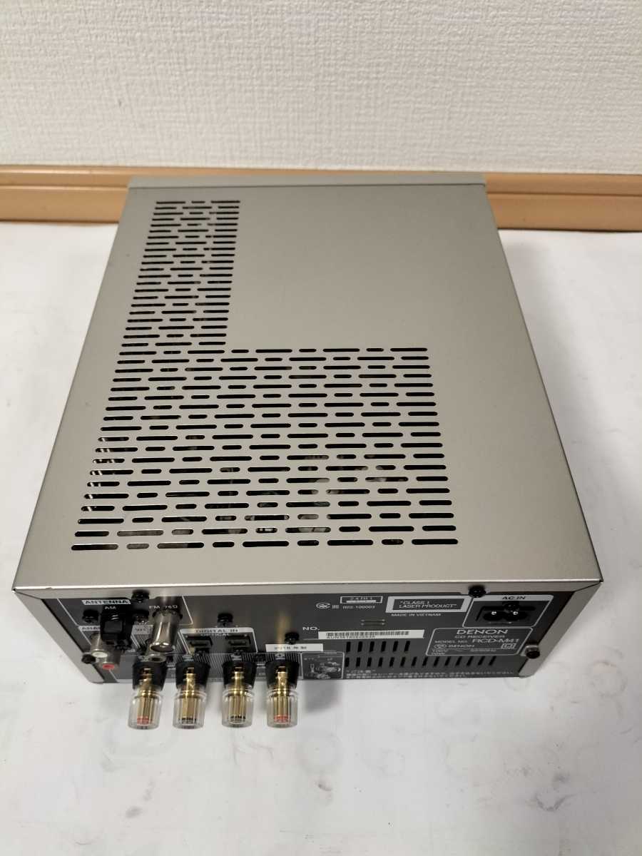DENON RCD-M41 CDレシーバー 2018年製 【動作確認済】 Amazon.co