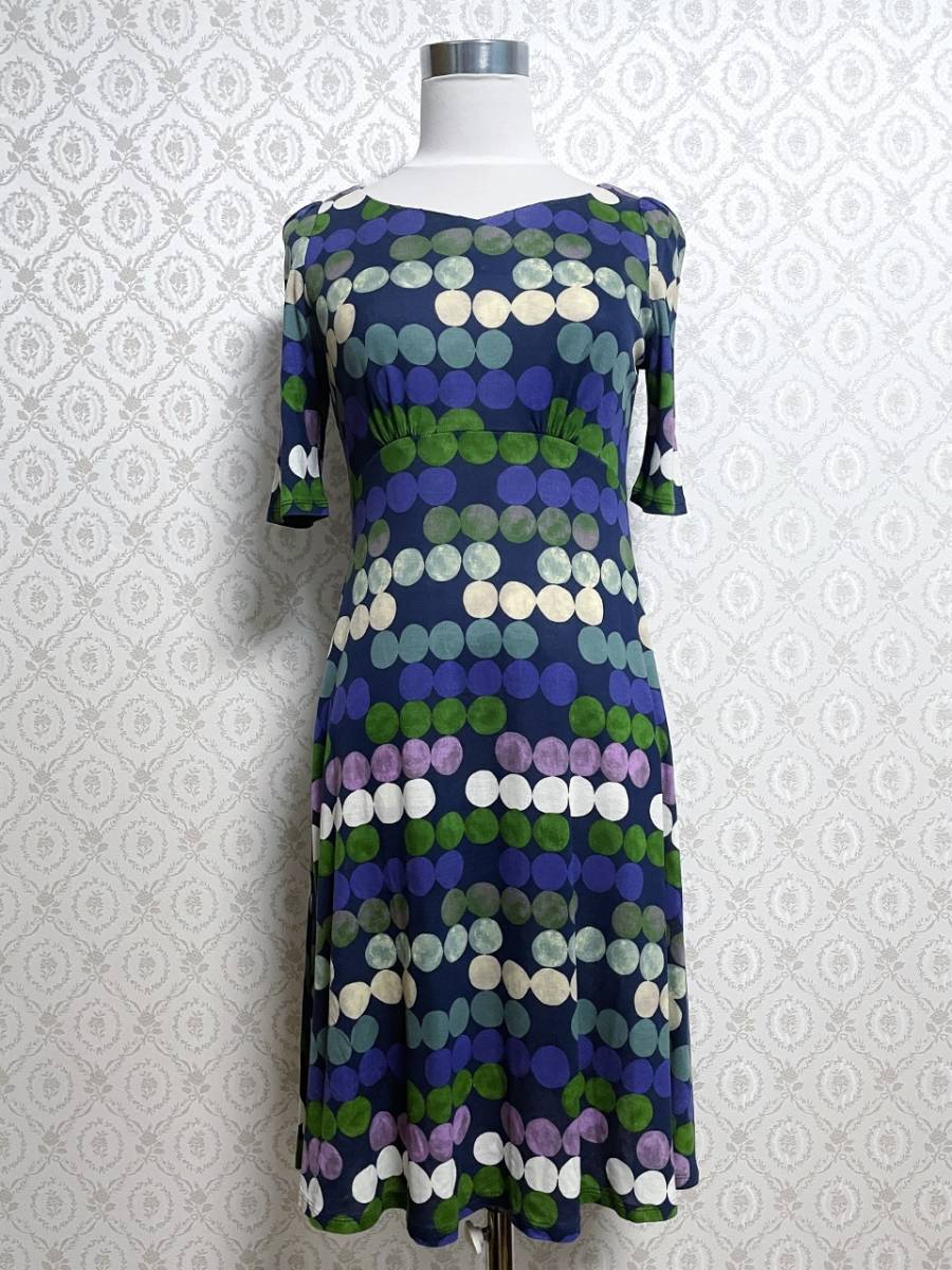 品質保証，新作登場 Sybilla シビラ Jocomomola ホコモモラ サークル柄ワンピース(ワンピース)｜売買されたオークション情報、yahooの商品情報をアーカイブ公開 - オークファン ワンピース