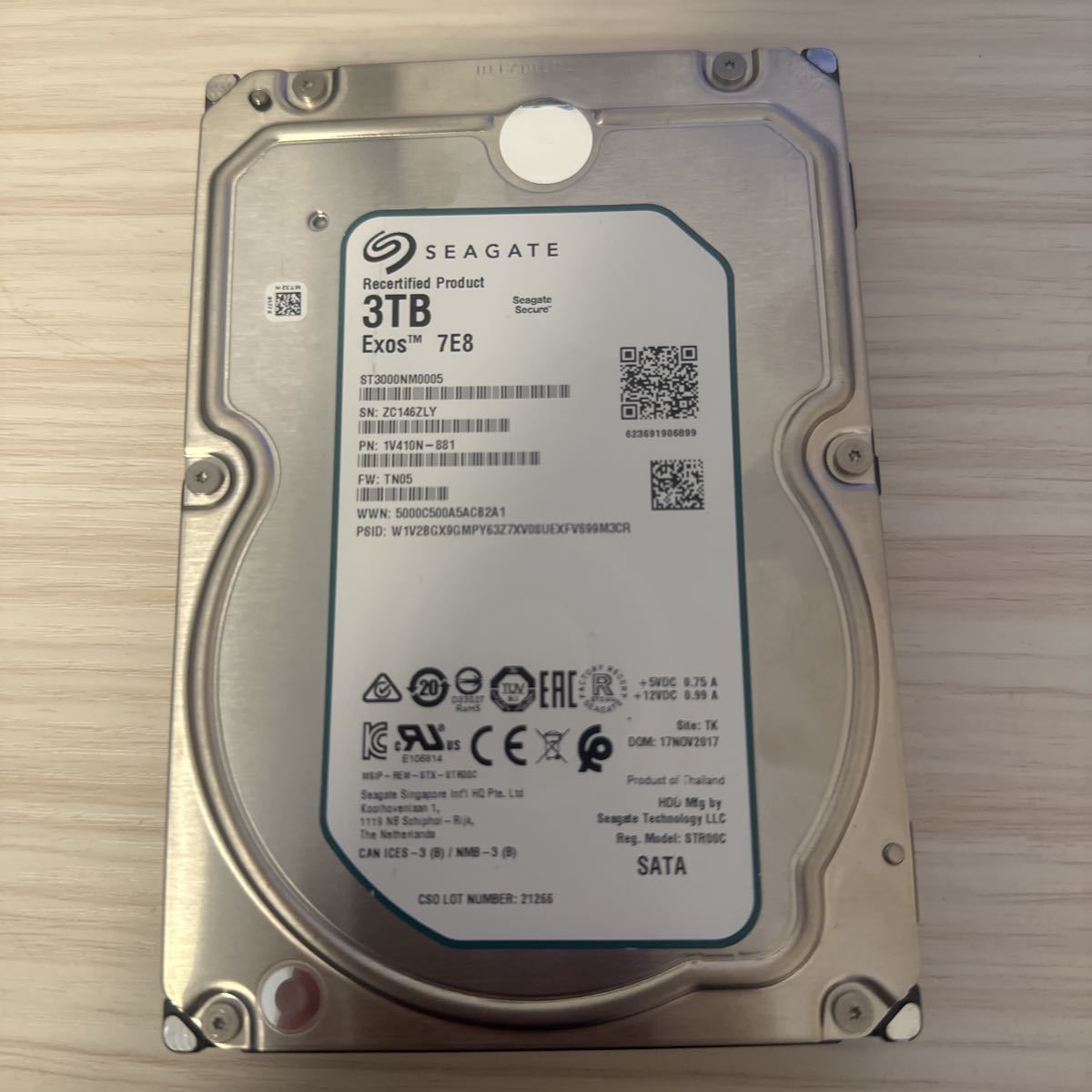 6915 Western Digital ウエスタンデジタル 内蔵 HDD 6TB WD Blue 3.5 