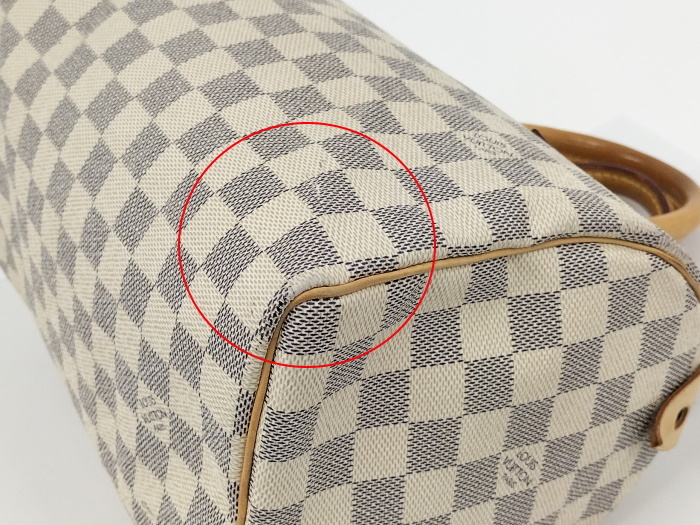 中古】LOUIS VUITTON スピーディ25 ボストンバッグ ダミエ アズール 