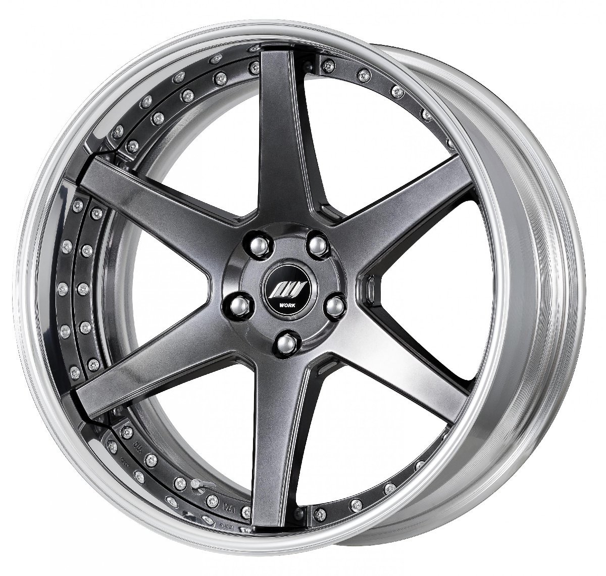 バックレーベル WORK ジースト BACK 4本 235⁄35R20 20インチ10J 中古 