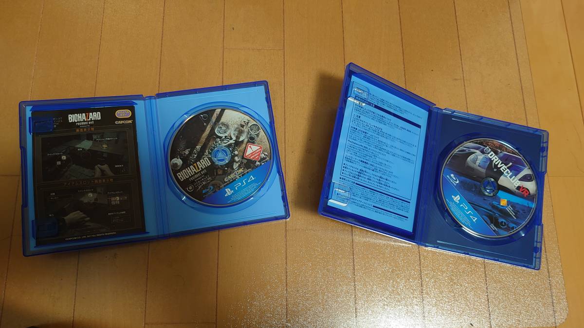 PlayStation VR カメラ同梱版 プレイステーションVR（PlayStation VR）Camera同梱版　CUHJ-16001＋Biohazard resident evil + DriverClub VRセット