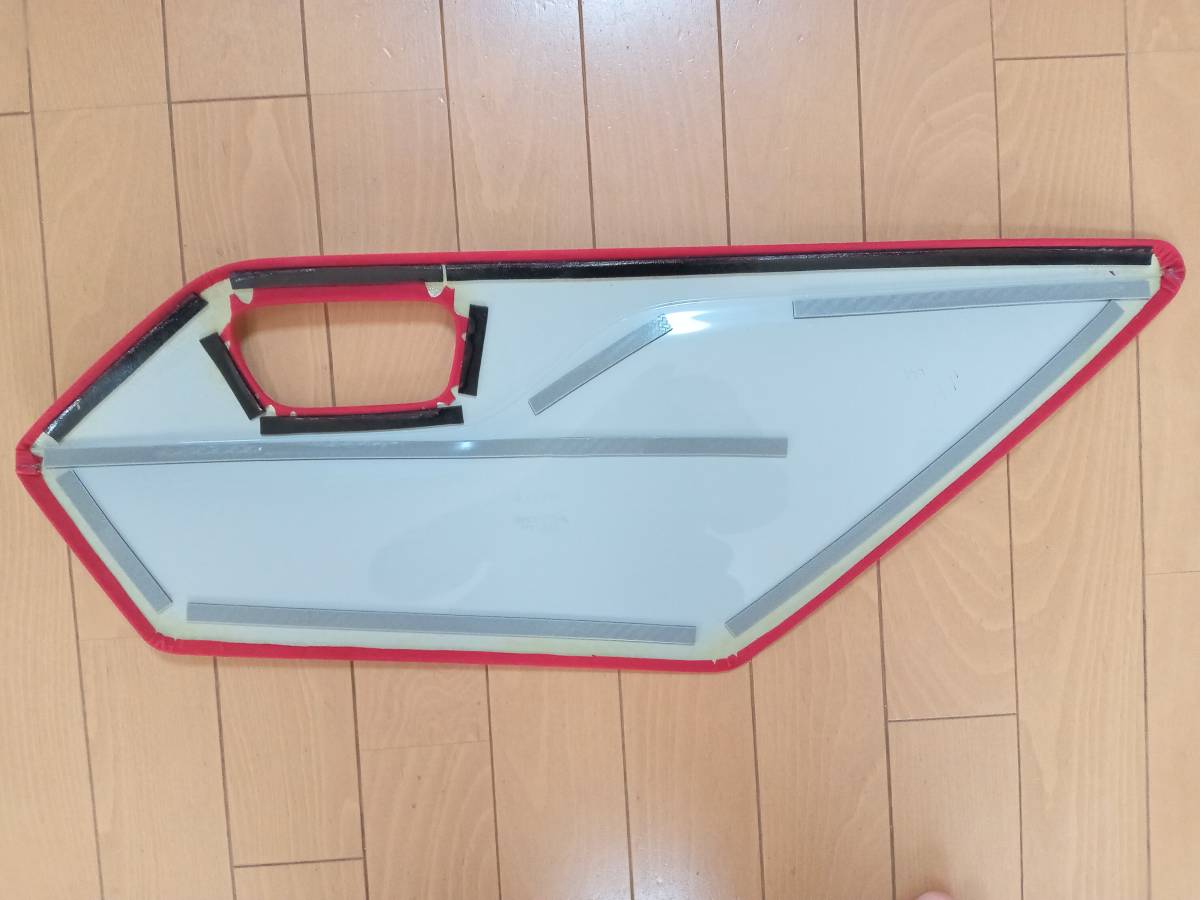 S660 JW5 ホンダアクセス ドアライニングパネル 左右セット レッド 