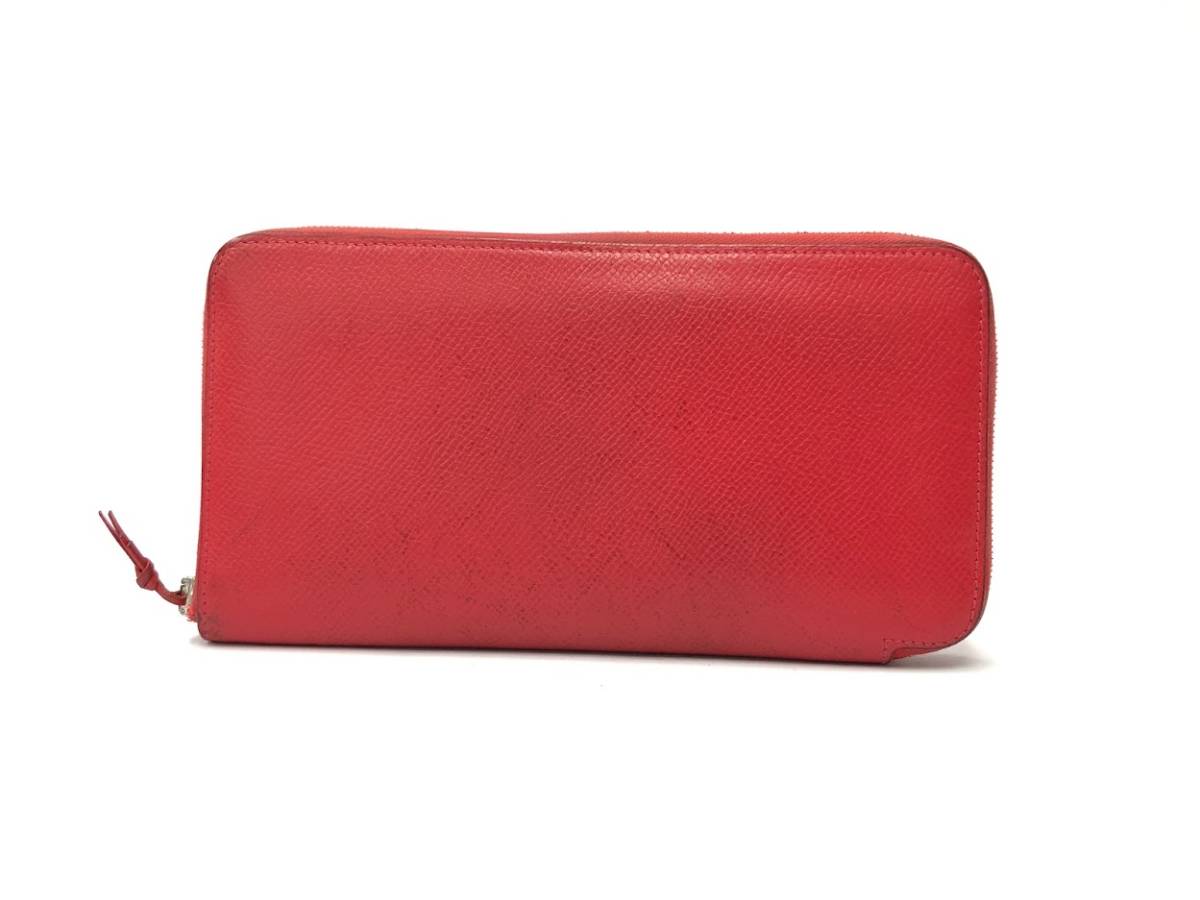 エルメス HERMES アザップロング シルクイン □N刻印 長財布 エルメス 
