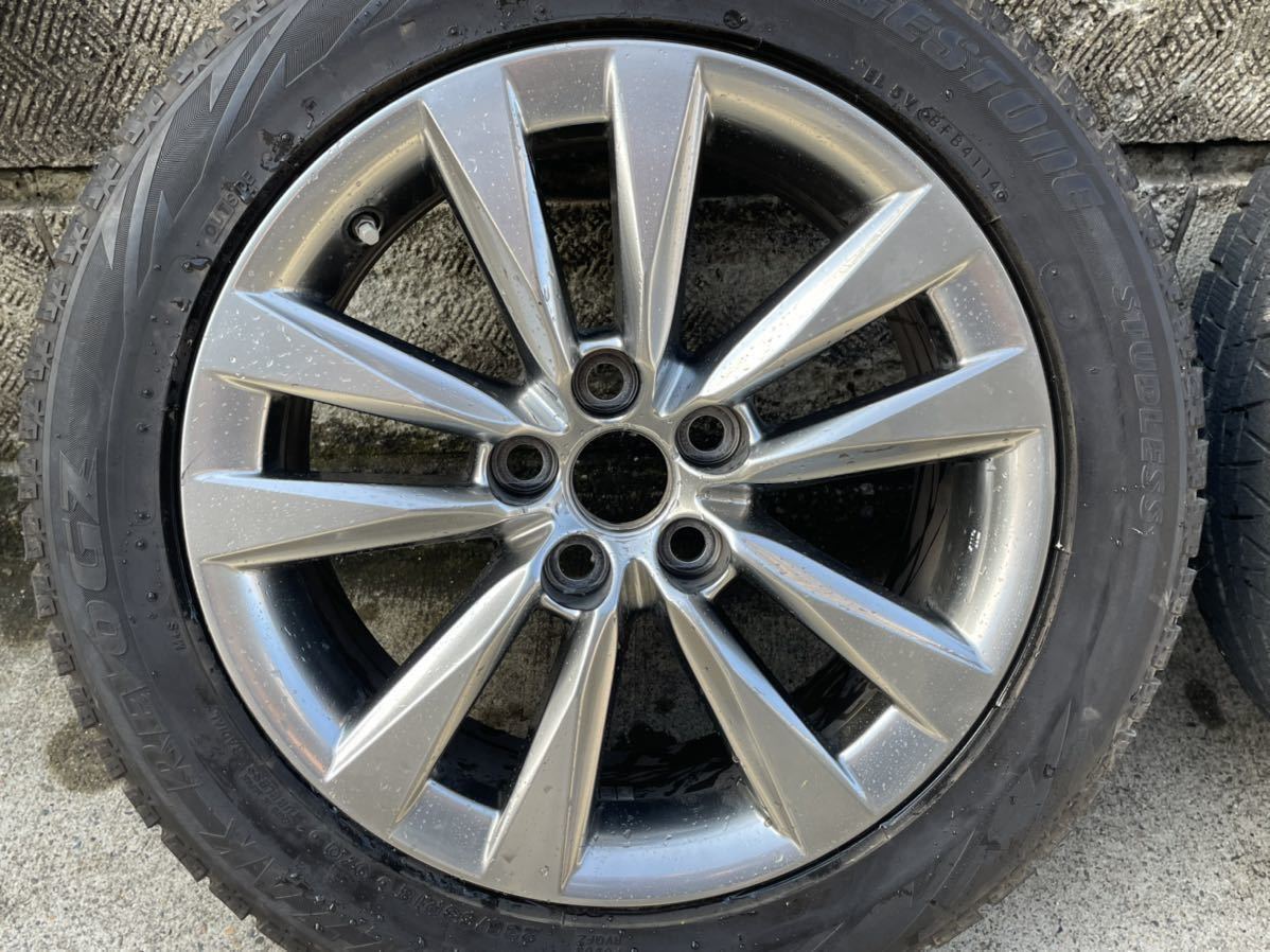 レクサスLS 純正ホイール 235/50R18 ブリザックおまけ 夏18インチ