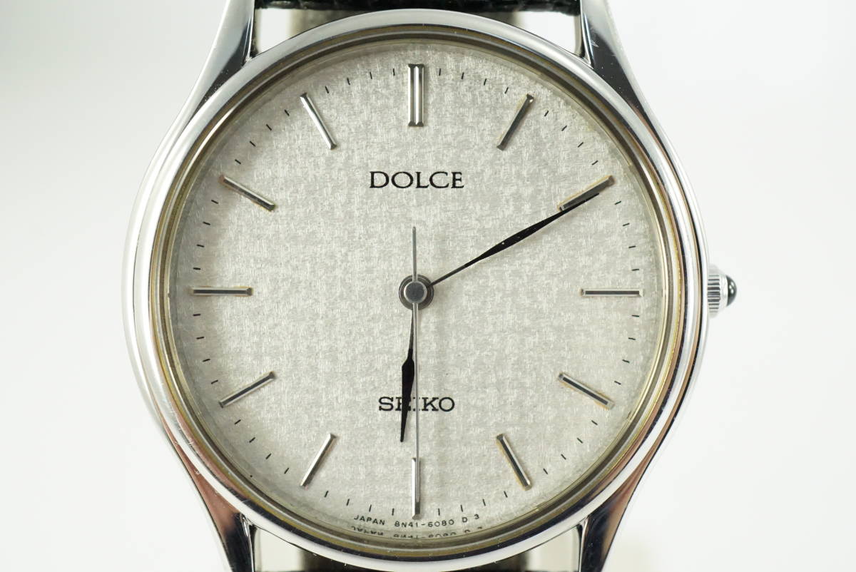 良品♪【B9/20-Y AF72】☆SEIKO/セイコー ドルチェ 8N41-6060 クオーツ 