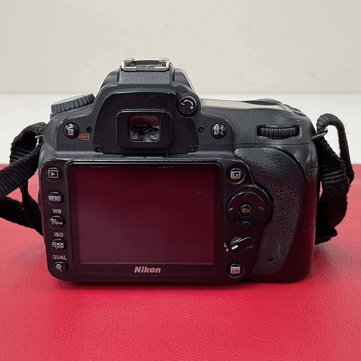 ☆A Nikon D90 ボディ デジタル一眼レフ バッテリー付 動作未確認 現状
