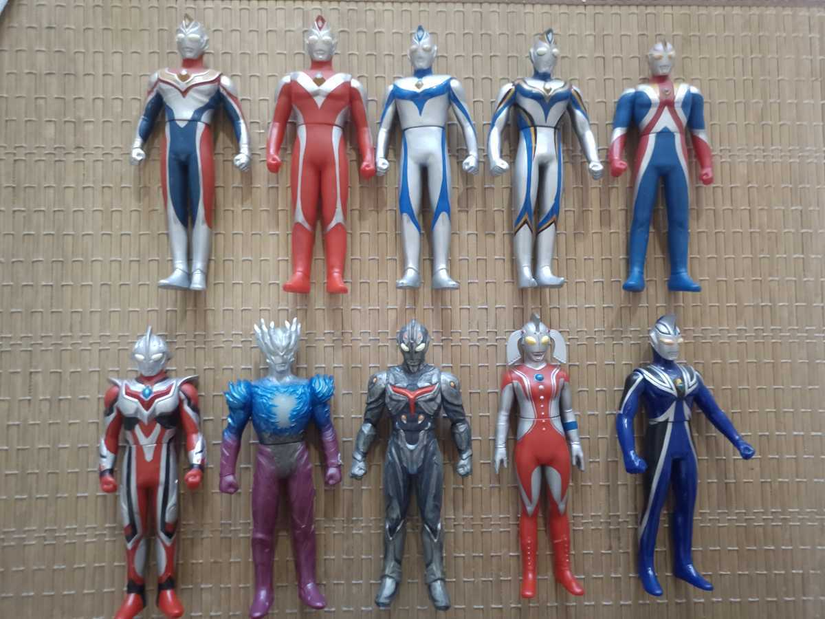 ウルトラヒーローシリーズ ソフビ ウルトラマン ダイナ コスモス 