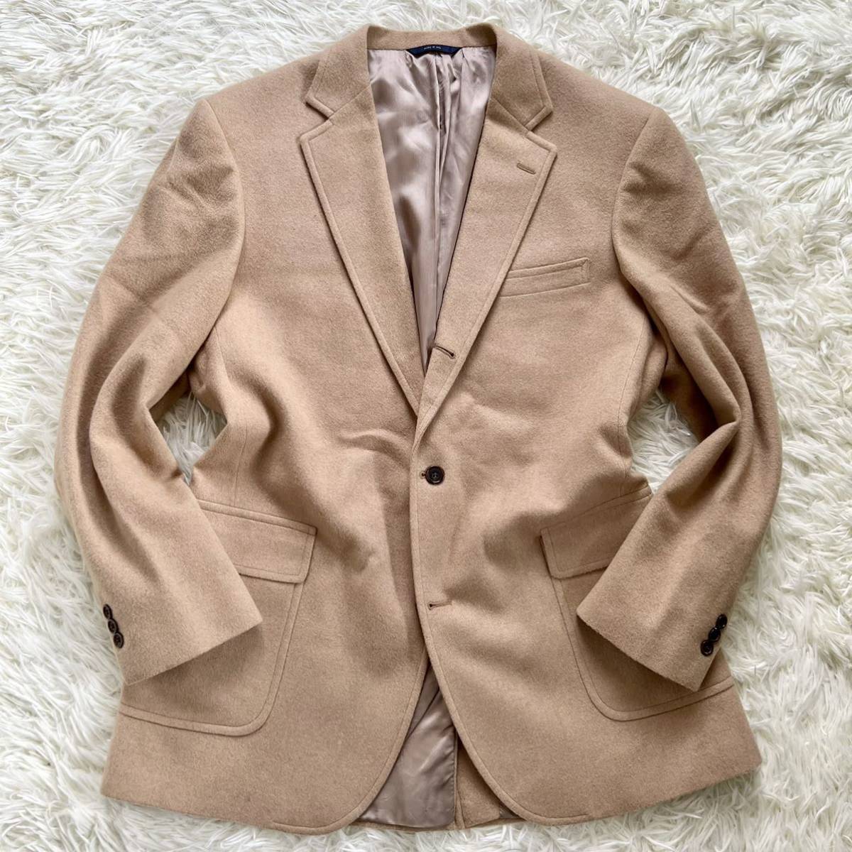 極美品✨USA製 ブルックスブラザーズ テーラードジャケット キャメル