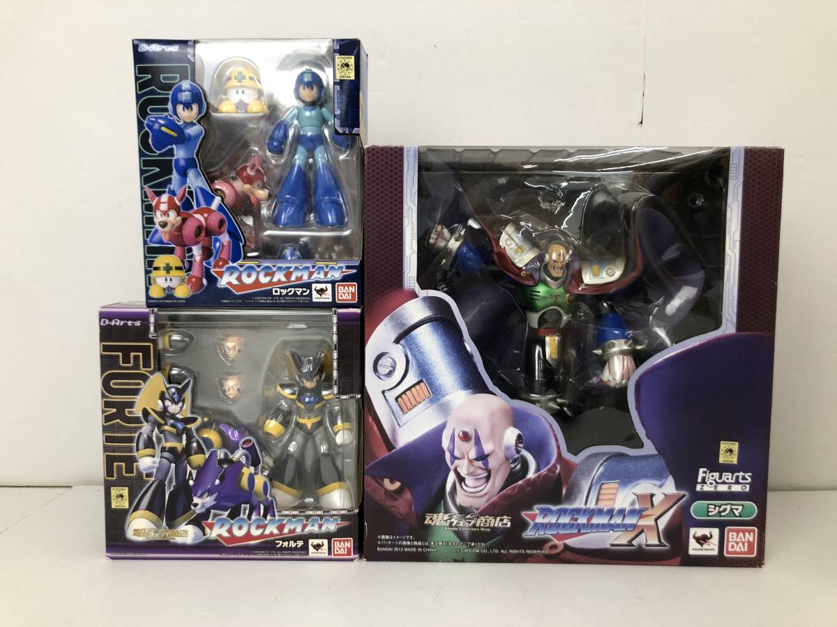 8892) ロックマン フィギュア 3箱セット [フィギュアーツZERO シグマ/D 