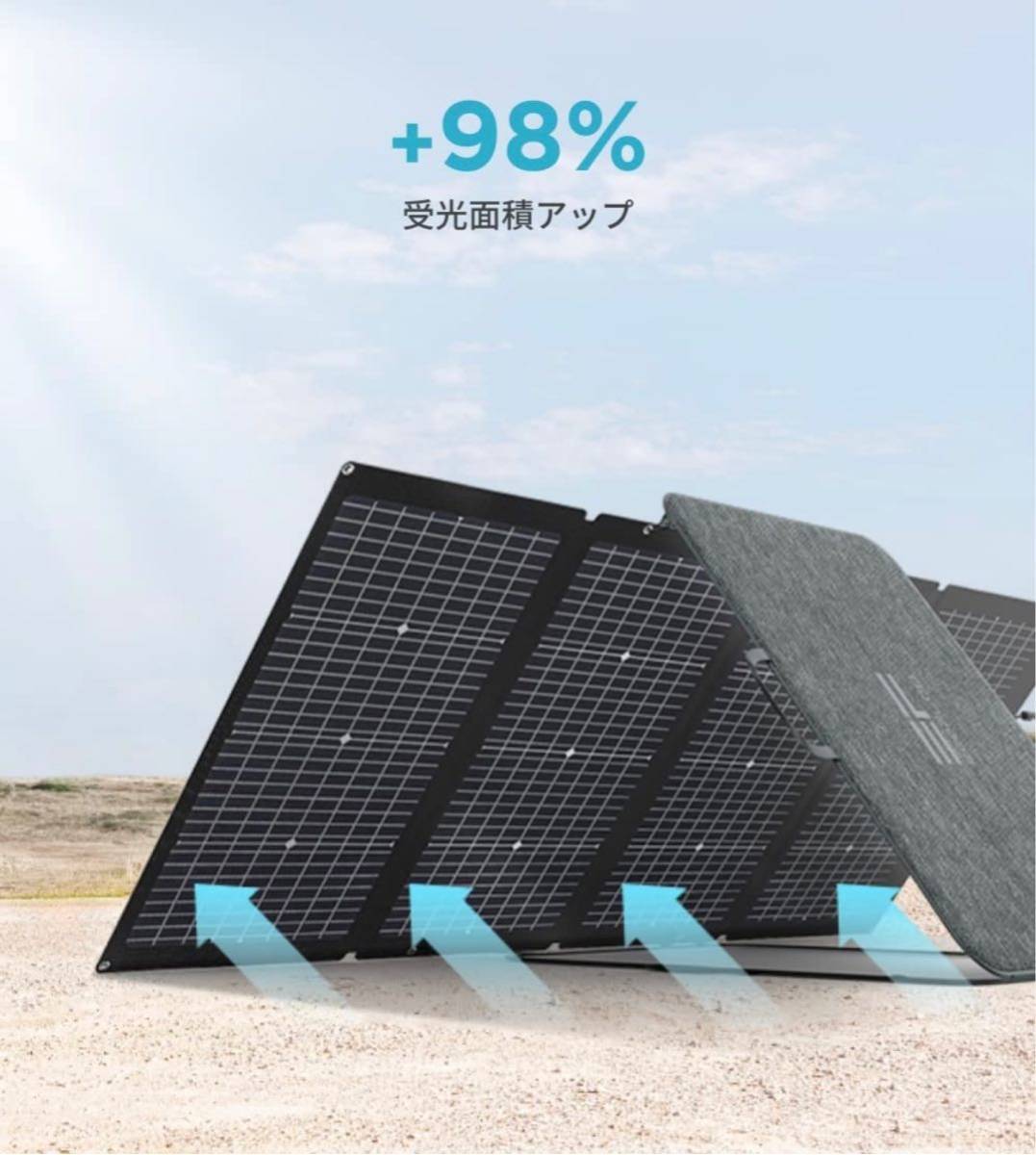 新品未使用】EcoFlow 220W両面受光型ソーラーパネル（新品】EcoFlow 