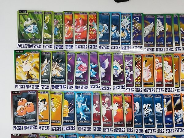 カードダス ポケモン 欠品なし まとめ カードダス151種 コンプリート