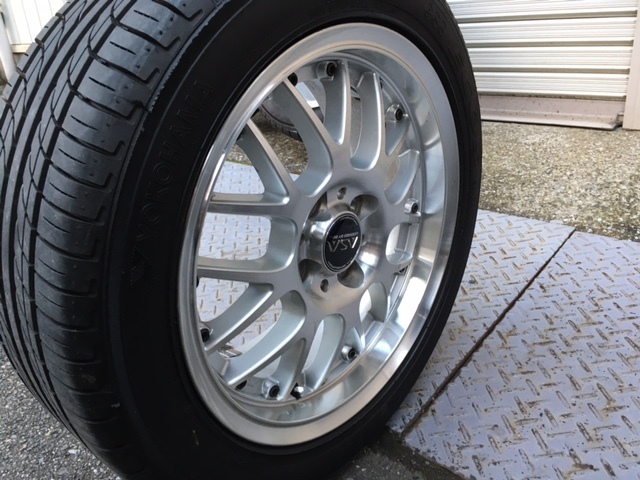 ASA REVOLUTION by BBS 6.5J×15 +38 PCD100 4穴 ヨコハマECOS 195-