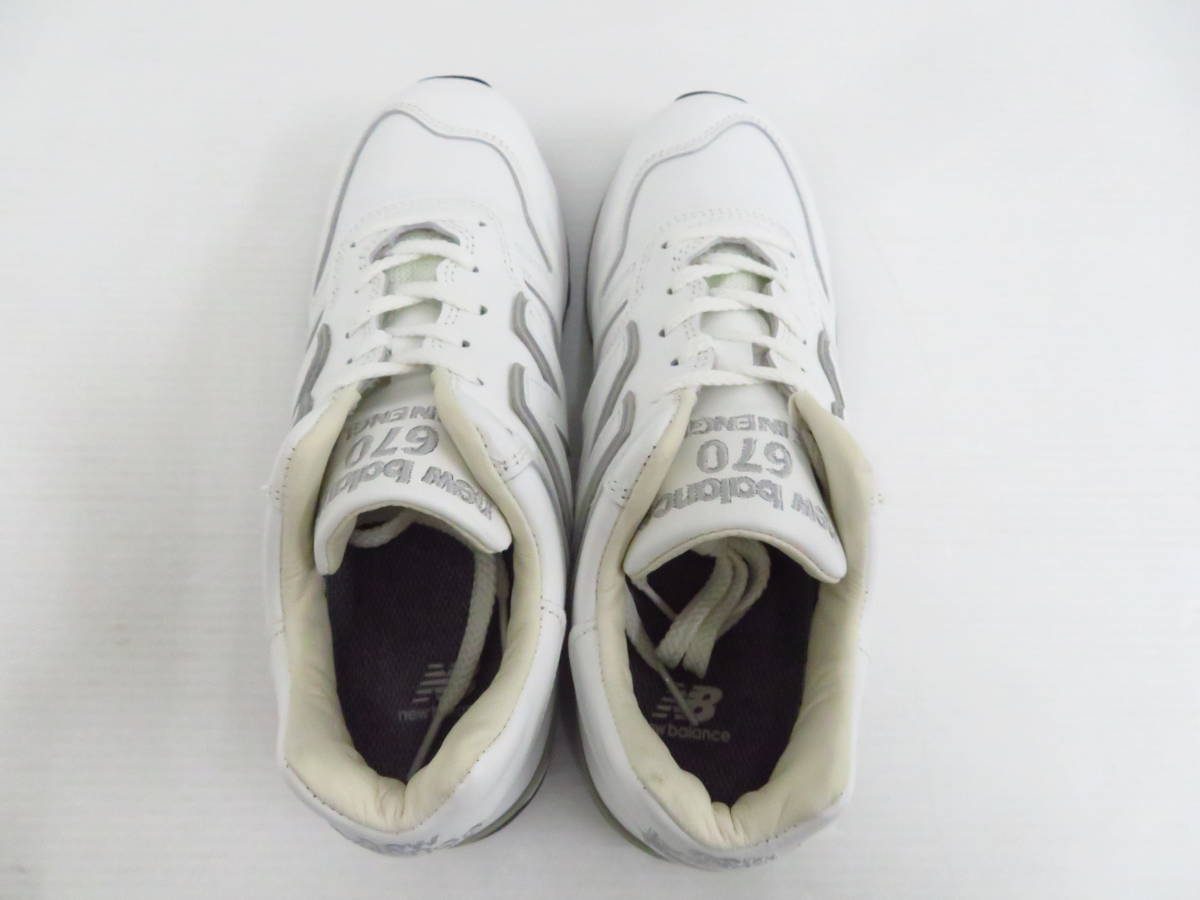 lf67) NEW BALANCE M670WWG ニューバランス スニーカー イングランド製 