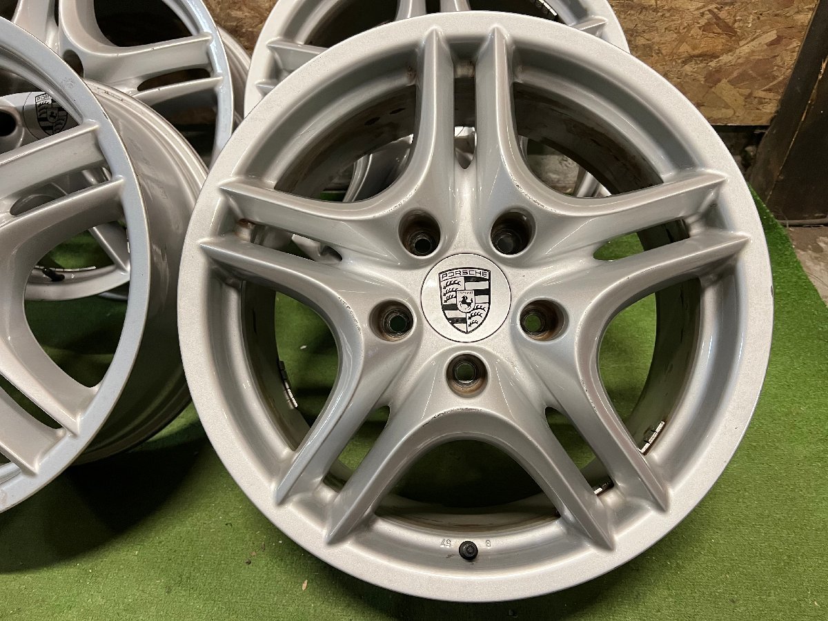 PORSCHE ポルシェ 純正 カイエン 18インチ 8J +57 PCD130 5H 4本セット