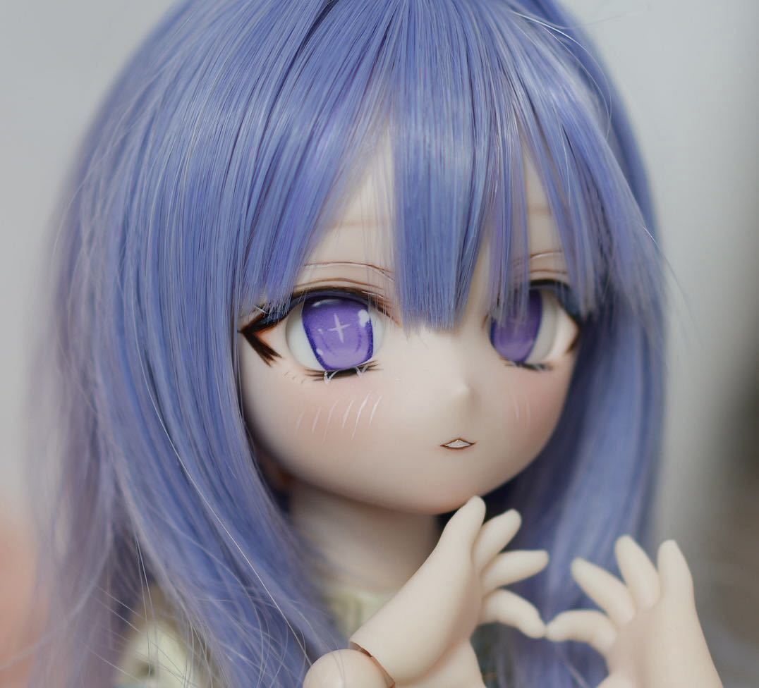 DDH-28 カスタムヘッド | セミ &frasl; ボークス公式 ドルフィー アイホールオープン セミホワイト セミホワイト肌＋レジンアイ あおたDDH-01 SW肌 - Yahoo!オークション セミホワイト肌＋カボションアイ2種 カスタムヘッド＋ディー
