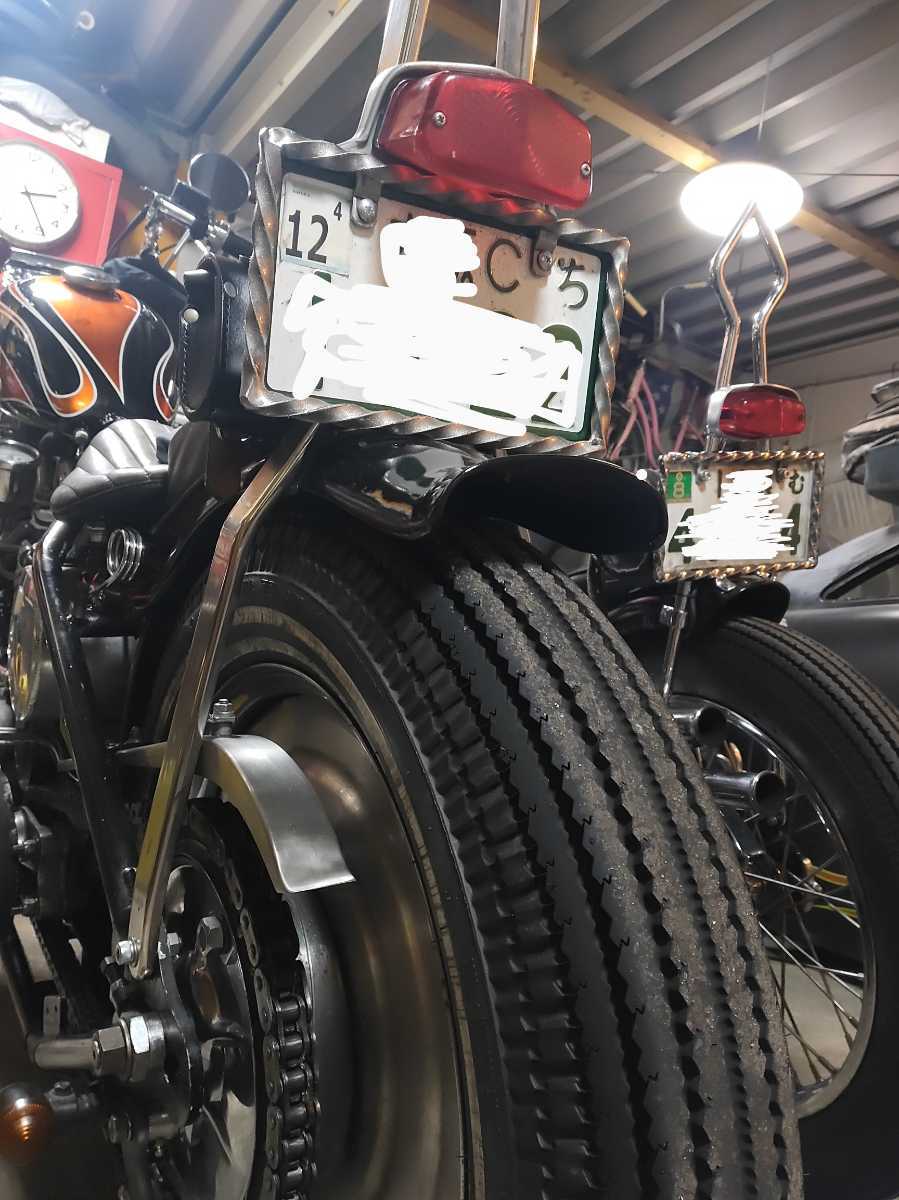 Chopper チョッパー ツイスト ナンバーフレーム 70s ハーレー 