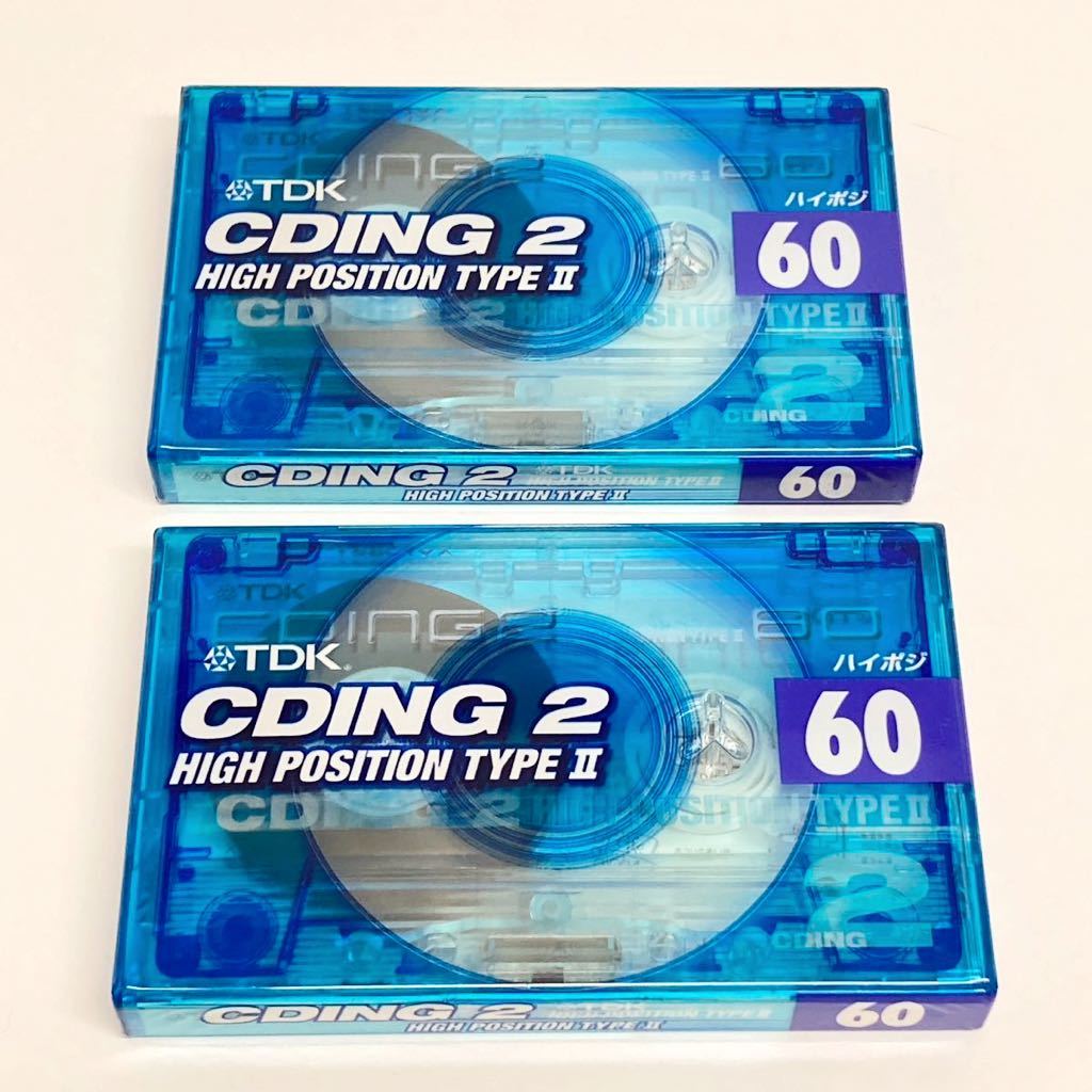 TDK CDing2 カセットテープ HIGH たより POSITION TYPE II