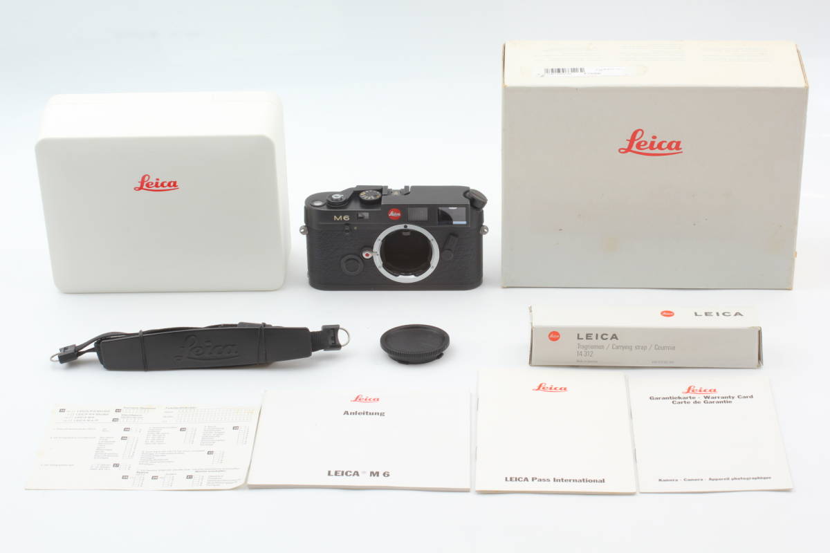 Leica M6 1989年製 Non TTL 0.72 BLACK ボディ フィルムカメラ レンジ