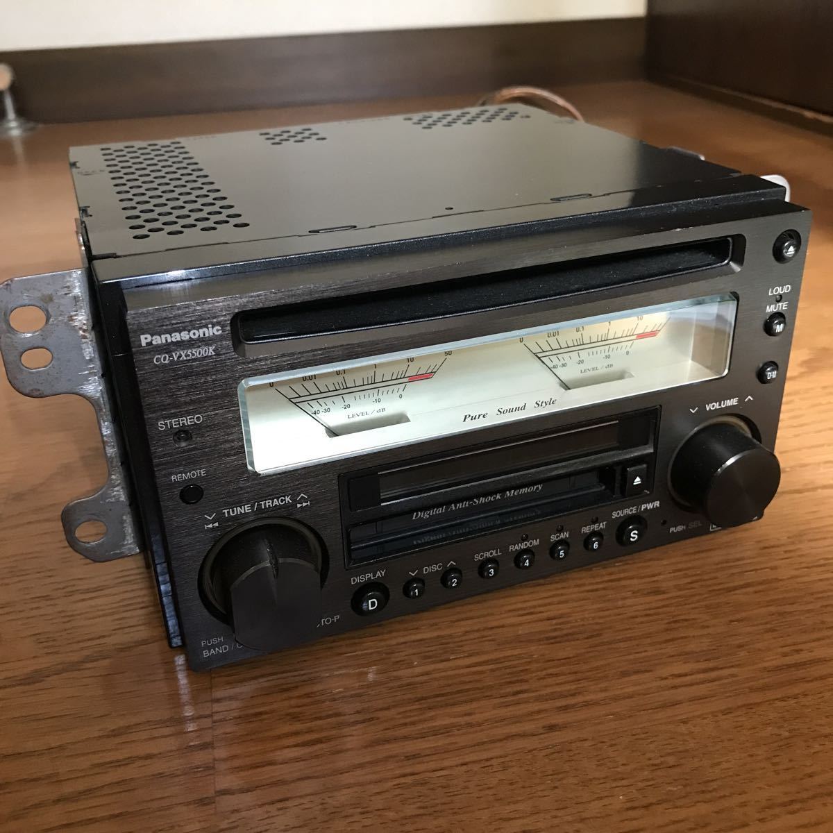 パナソニック カーオーディオ CQ-VX5500KD Panasonic 限定色 CQ