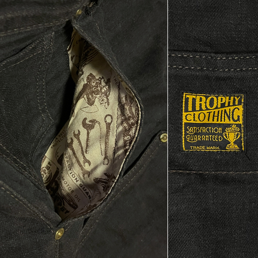 W34 Trophy Clothing トロフィークロージング ダブルニー ブラッキー